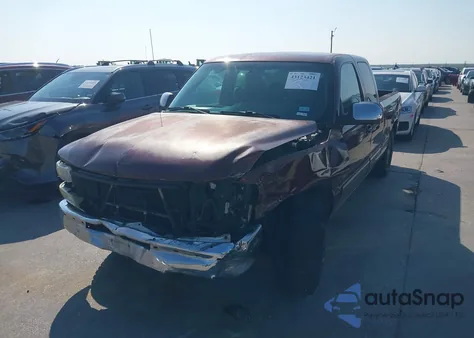 2001 Chevrolet Silverado 1500 Ls из США, поврежденный, VIN 2GCEC19T511349693